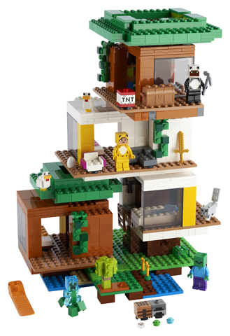 LEGO Minecraft De Moderne Boomhut 21174) | 5702016913927 | BRICKshop - LEGO en DUPLO specialist