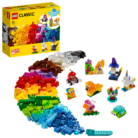 LEGO Classic Creatieve Transparante Stenen (LEGO 11013