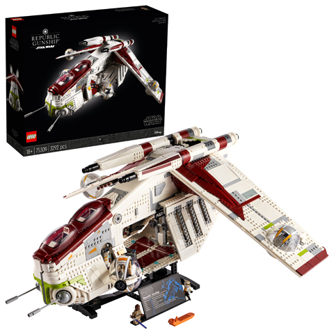 Pat Maar ontspannen LEGO Star Wars Republic Gunship UCS (LEGO 75309) | 5702016914573 |  BRICKshop - LEGO en DUPLO specialist