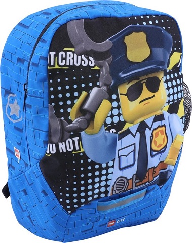 LEGO City Junior Rugzak Politieagent 5711013073985 LEGO Bags BRICKshop LEGO en DUPLO specialist