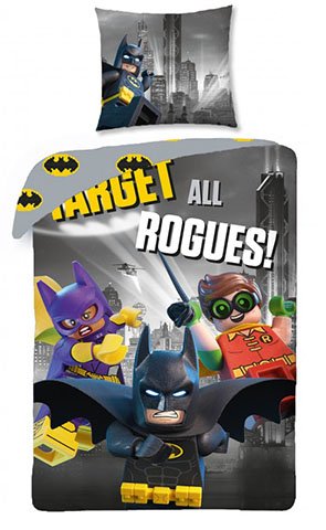 Minimaal deeltje Taille LEGO Dekbedovertrek Batman 2-in-1 Target all Rogues! | 5902729040006 | LEGO  Dekbedovertrek | BRICKshop - LEGO en DUPLO specialist