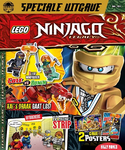 In werkelijkheid Wedstrijd Boom LEGO Ninjago Legacy Magazine 2022-1 | 8710823006982 | LEGO Boeken |  BRICKshop - LEGO en DUPLO specialist
